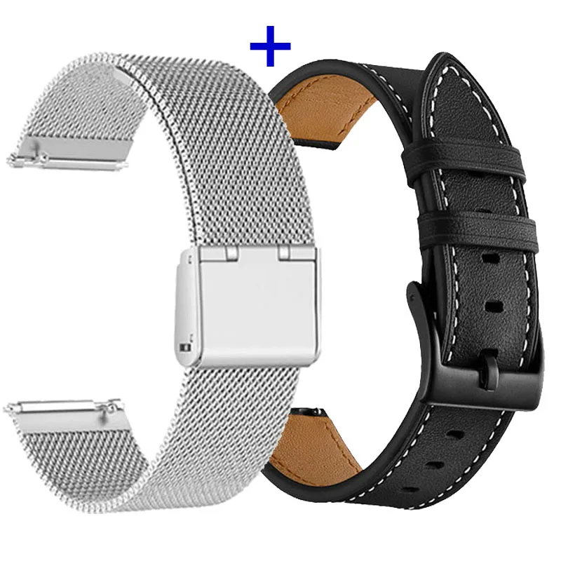 

Bracelet For Ticwatch Pro 3 GPS E3 S2 E2 C2 Strap Belt Watch Band Ticwatch GTH 2 Milan Metal Watchband 20MM 22MM