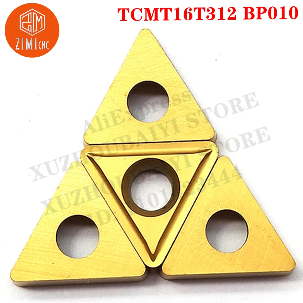 TCMT16T312 BP010 TCMT أداة تحول كربيد إدراج مخرطة TCMT أداة القاطع أداة Blade CNC مخرطة معدنية إدراج كربيد الميكانيكية
