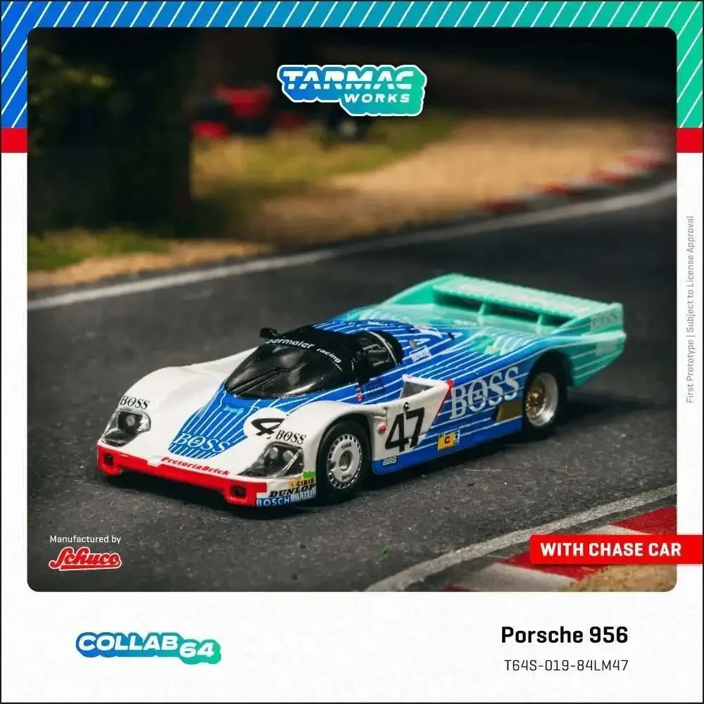 

Предпродажа TW 1:64 Porsche 956 Le Mans 1984г. # 47, литая под давлением модель автомобиля, коллекция игрушек Tarmac Works