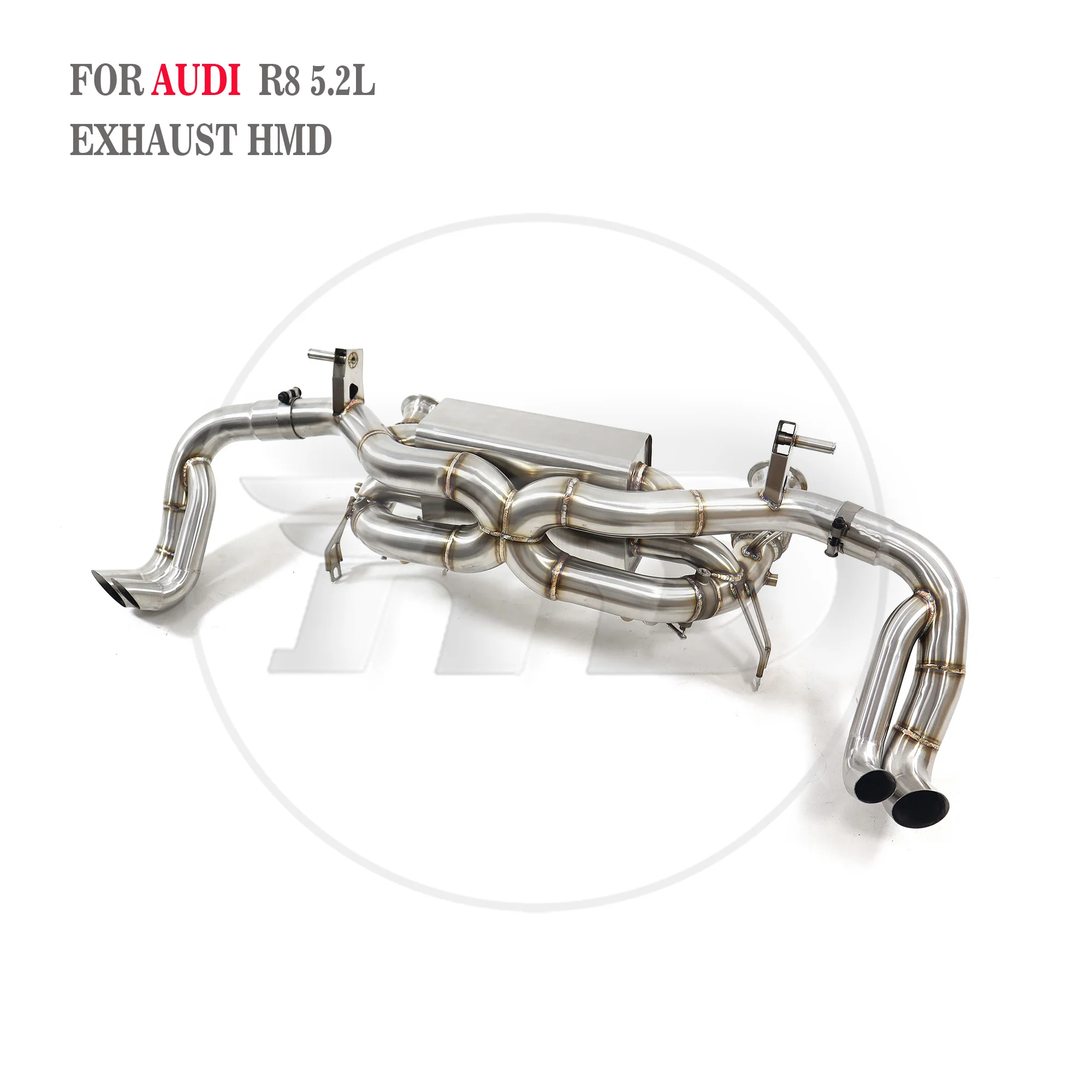 HMD Stainless Steel Exhaust System for Audi R8 5.2L Auto Catback Modification Electronic Valve