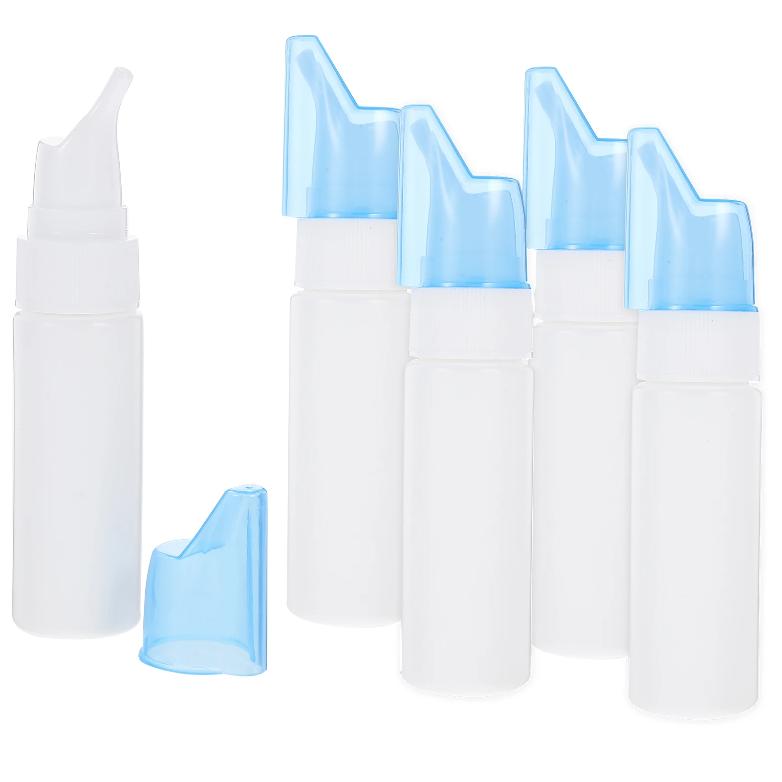 

5pcs 70Ml Plastic Portable Nasal Spray Bottles Refillable Fine Mist Mini Travel Bottle Reusable Eco Perfume Medical