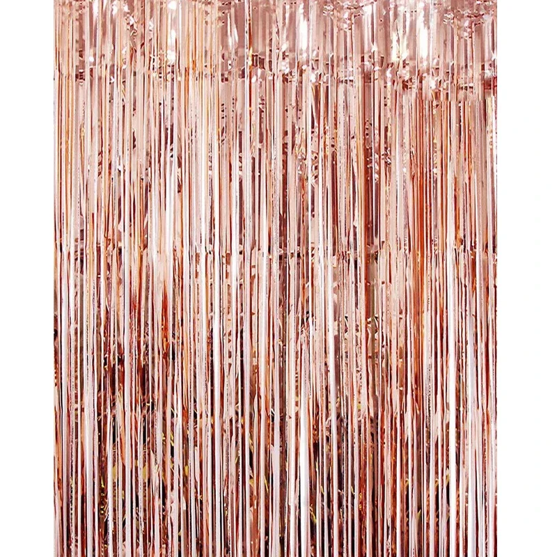 Fringe Curtain Multipurpose Reusable Curtain Creative Photo Backdrop for Wedding Birthday Parties Decoration