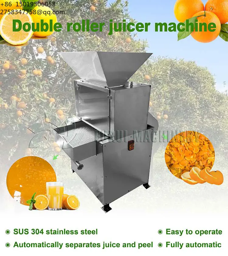 Industrial Juicer Ginger Orange Lemon Citrus Vegetables Fruit Juice Extractor Fresh Squeezed Orange Juice Machine for Business