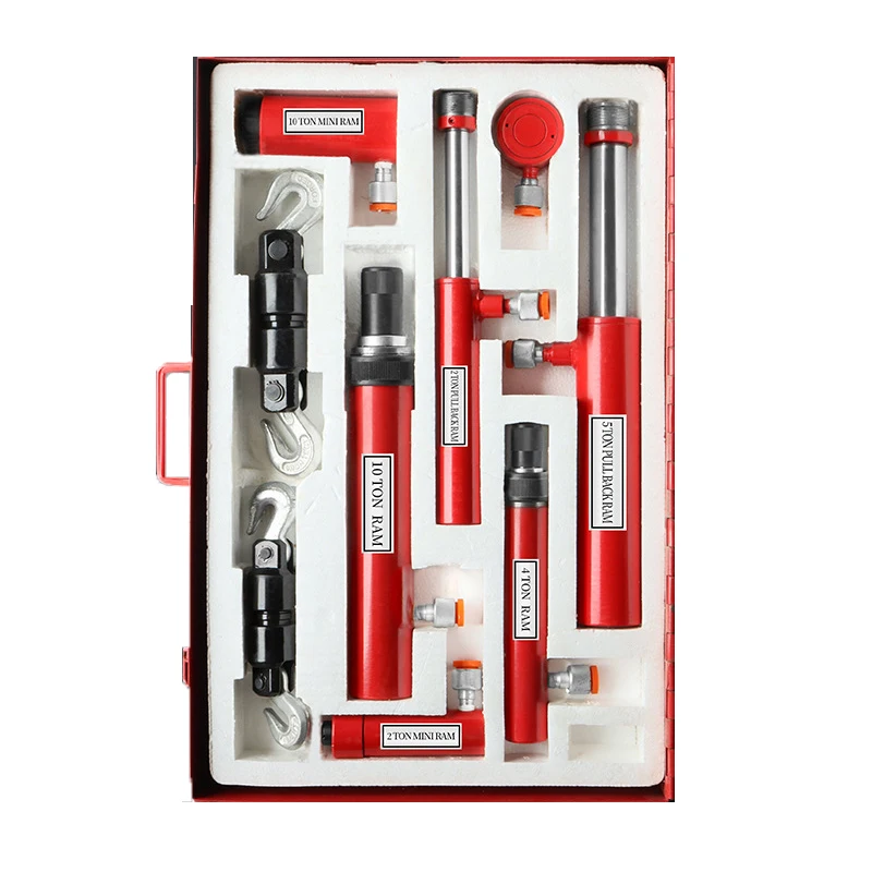 

Detached Hydraulic Tensioning Rod Vehicle Tools-Hydraulic Cylinder Jack Lifting Sheet Metal Beam Calibrator Pull Tower Reverse