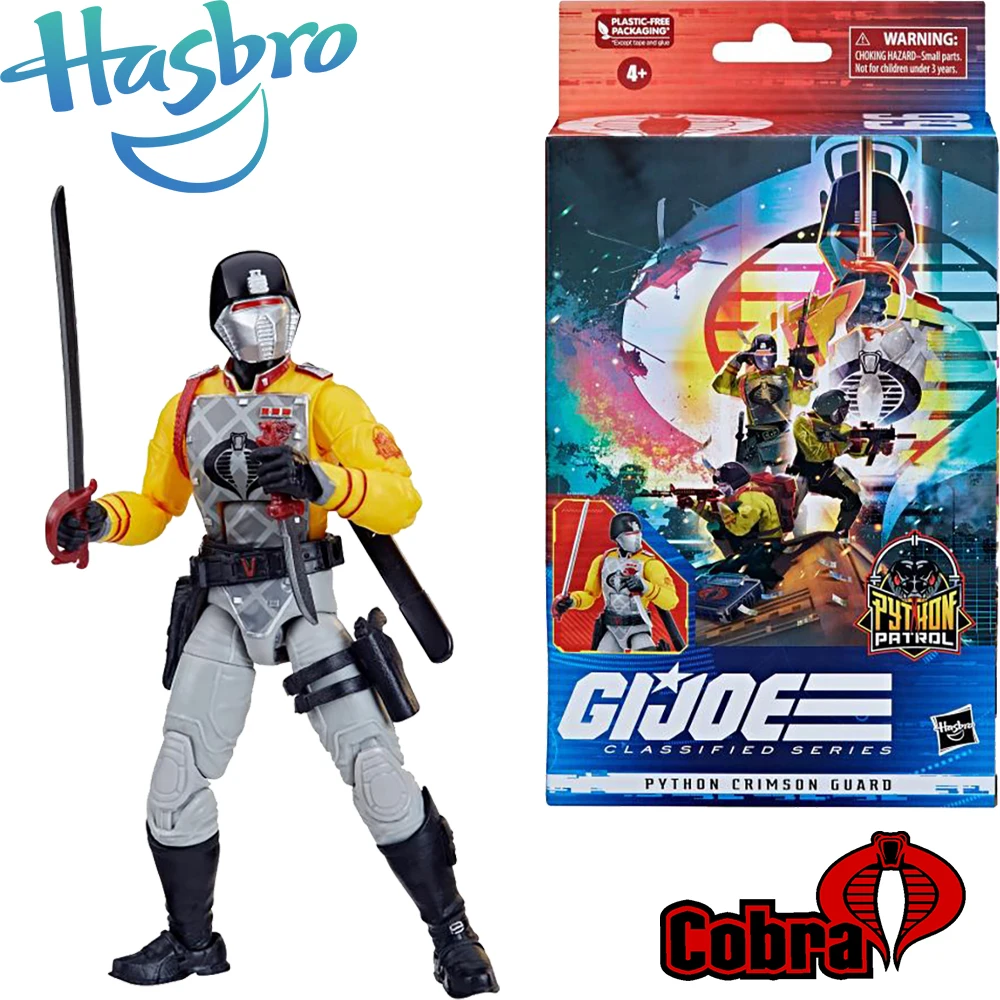 

В наличии Оригинальный Hasbro G.i. Серия Joe Classified # 66 Python Crimson Guard Эксклюзивные 6-дюймовые фигурки Cobra Action Модель игрушки