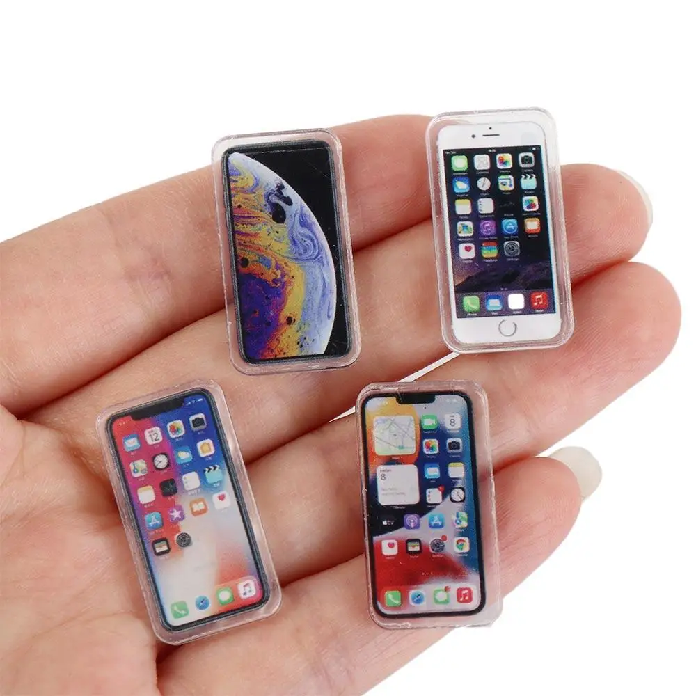 

1:12 1:12 Miniature Phone Miniature Decoration Dollhouse Mobile Phone Model Dollhouse BJD Phone Doll House Miniature Things