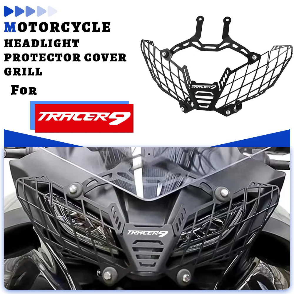 

Для Yamaha Tracer9gt Tracer9 Tracer 9 GT 9GT 2021 2022 2023 2024 2025 Защитная пленка для фар Защитная решетка для фар