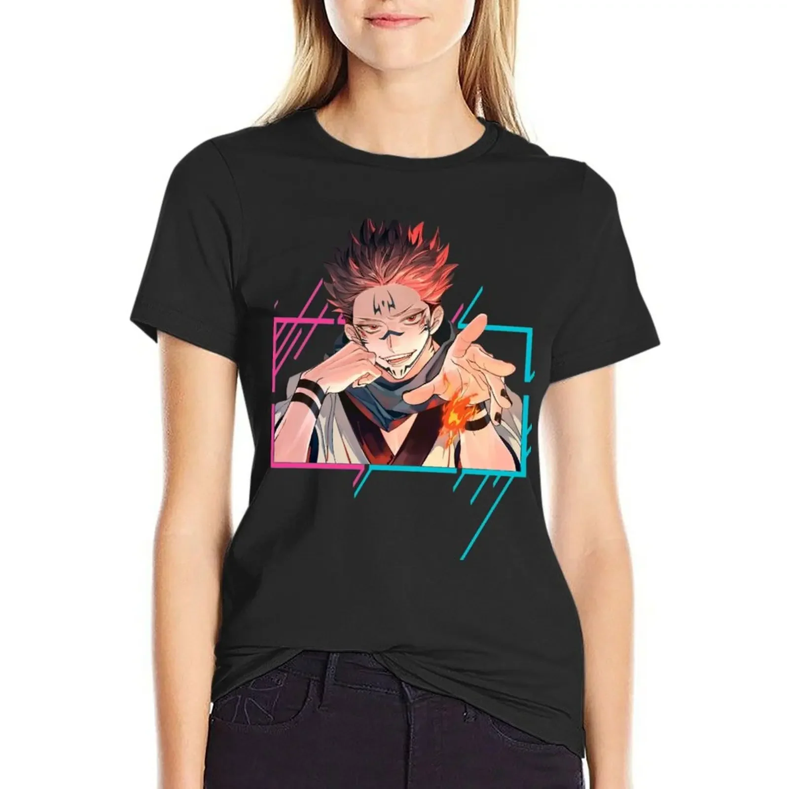 

Sukuna T-Shirt tops blanks customs design your own t shirt Women