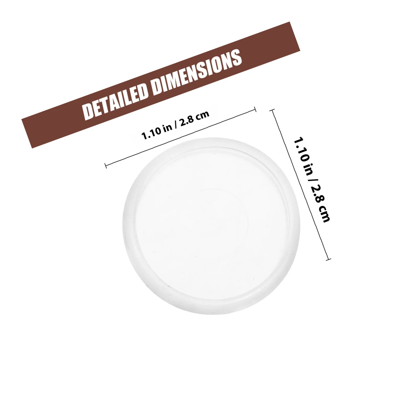 44 Stuks Ronde Bindmiddel Ringen Zware Plastic Discbound Uitbreidingsschijven Voor Diy Blocnotes Planners Losbladige Organisatie