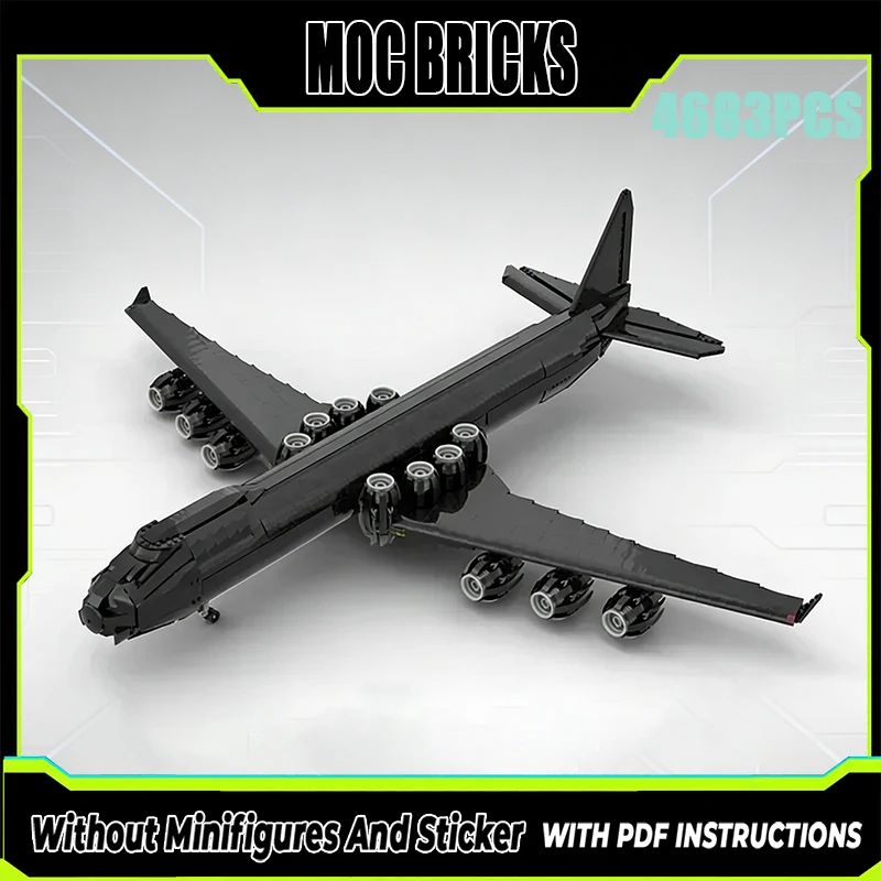 Nouveau produit exquis, blocs de construction MOC, modèle militaire, avion de combat, technologie modulaire, jouet pour enfants, ensemble d'assemblage DIY