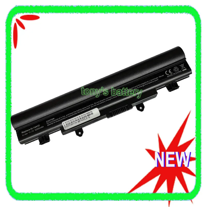 AL14A32 Laptop Battery for Acer Aspire E5-421 E5-511 E5-521 E5-551 E5-571 E5-571P E5-472G V3-472 V3-572G