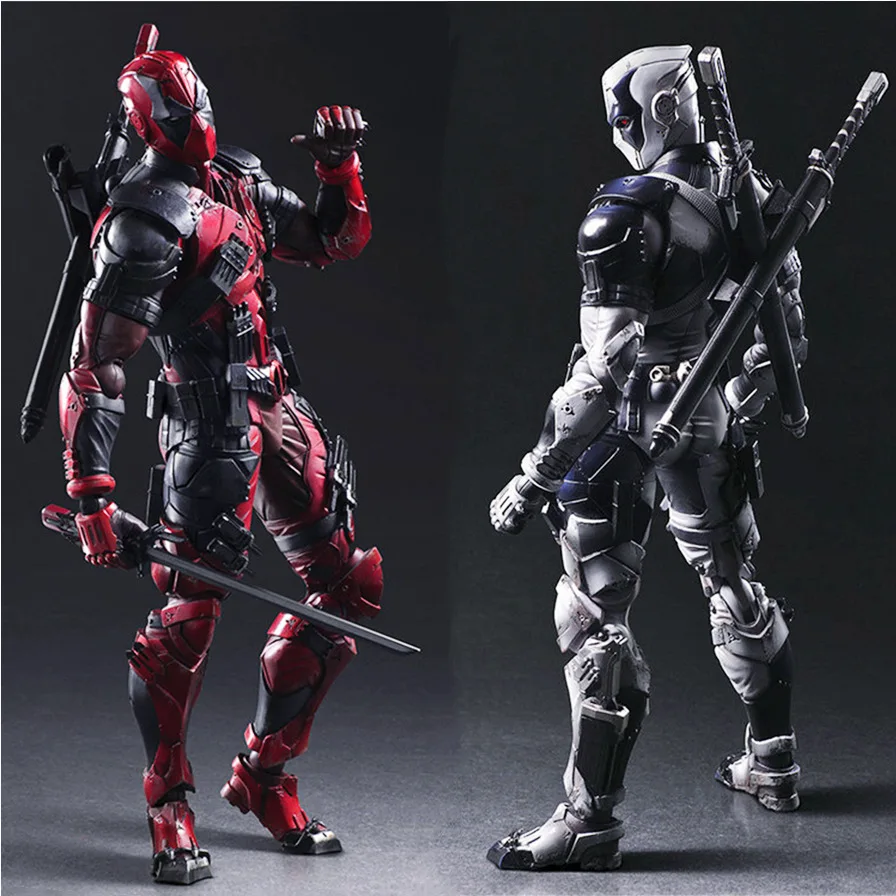 Deadpool zabawki figurki Miniso Anime figurka z PVC wspólny ruchomy model ozdoba w pudełku dla dorosłych i dzieci prezenty świąteczne