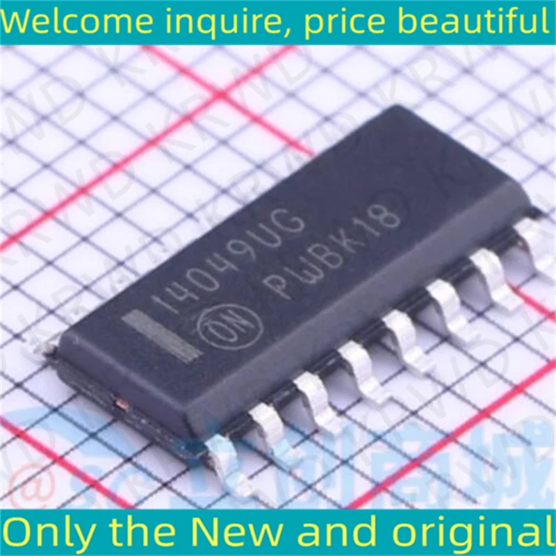 20 قطعة 14049UG رقاقة جديدة ومبتكرة IC MC14049UBDR2G MC14049UBDR2 14049UBDR2 SOIC16