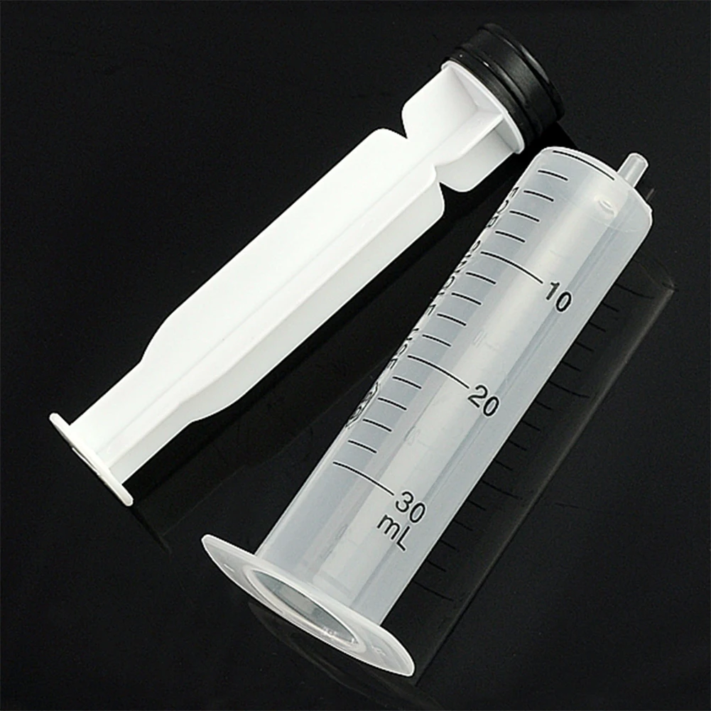 50pcs Disposable syringes Plastic Syringe 30ml Plastic Disposable Industrial Hydroponics Analyze Measuring Nutrient Syringes