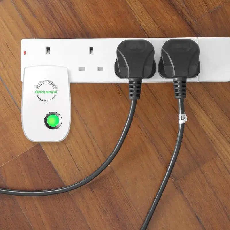 Electricity Saver Plug-in Plug-in Energy Conservation Home Gadget Intelligent Electricity Saver With Overload Protection For