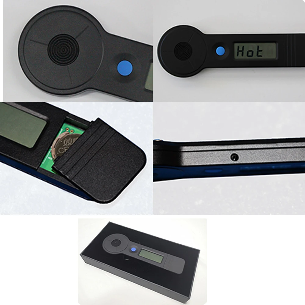 Imagem -02 - Haojiayi-alta Precisão Handheld Tubo Laser Co2 Atualizado Power Meter 0200w Hlp-200b para Gravação a Laser e Máquina de Corte