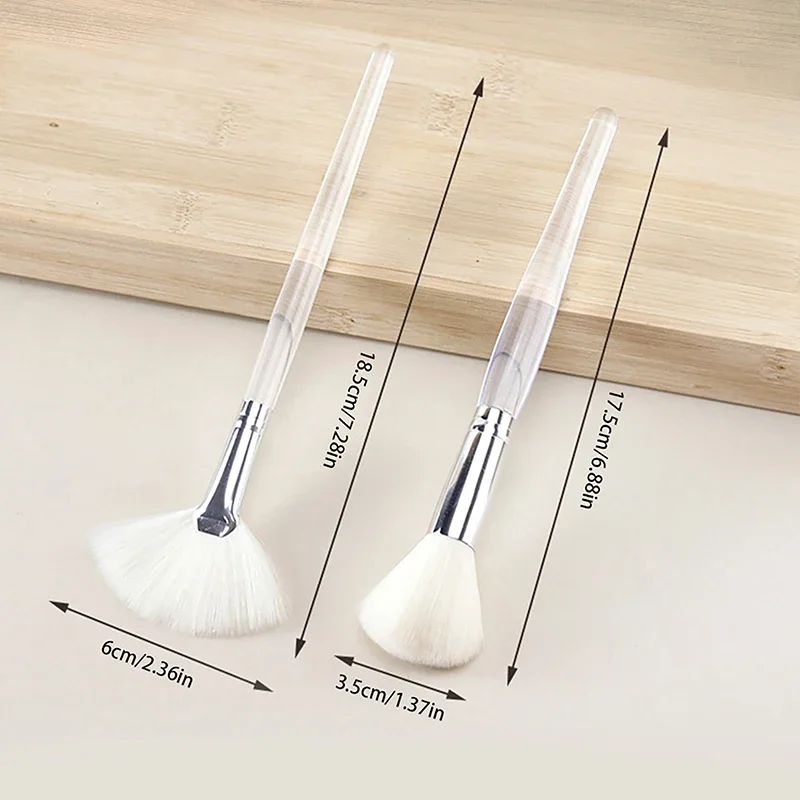 1 szt. DIY Szczoteczka do Mycia Twarzy Miękkie Włosie Masaż Twarzy Szczoteczka do Mycia Maska na Twarz Szczoteczka Przenośne Narzędzie do Pielęgnacji Skóry Makijażu