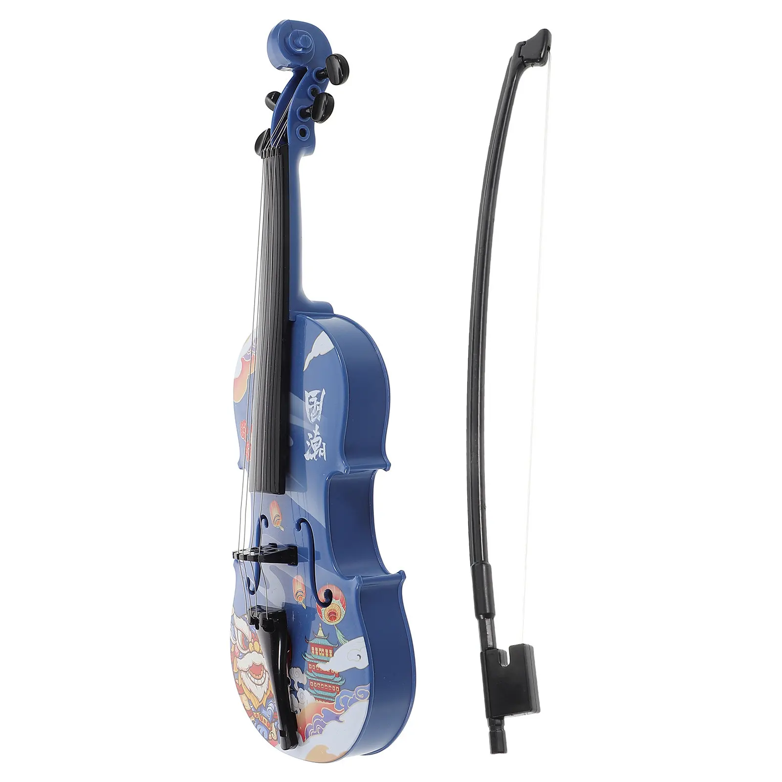 Kids Music Instrument Toy Electronic Violin Miniature Musical Instrumental Model