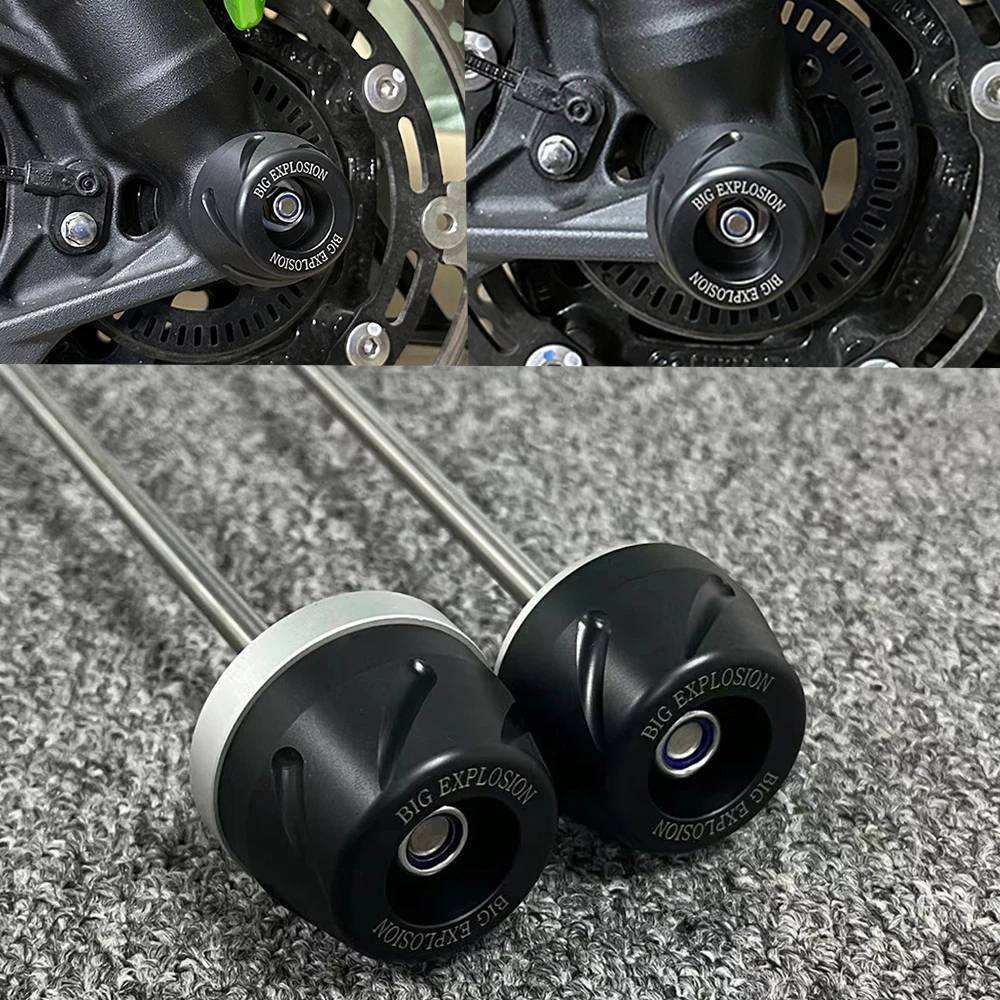 

For TRIUMPH Street Triple 675 07-16&​Daytona 675(R)&Street Triple R/S/RS 765 17-23 Front Rear wheel Spindle Crash Protection