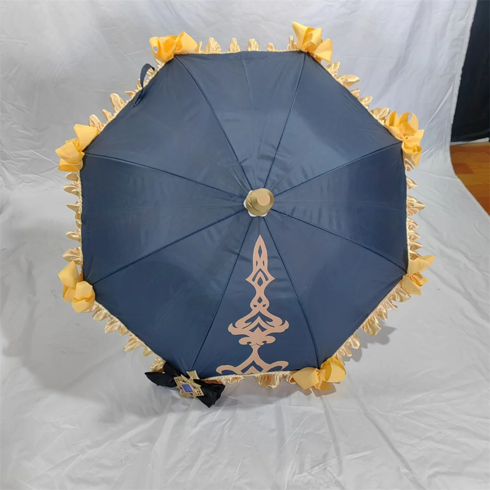 Genshin Impact Navia Cosplay Umbrella Props Model Weapon