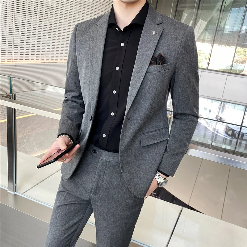 

XW497Casual suits for men, three-piece business suits, handsome groomsmen, groom dresses, office suits