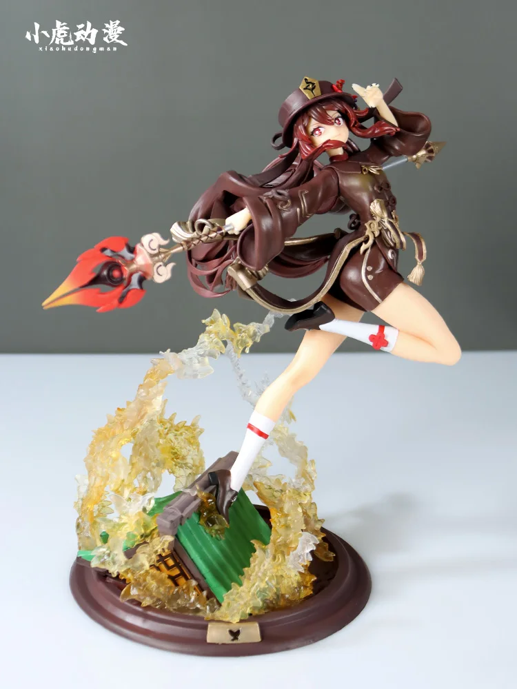 

Spot Genshin Yuanshen орех Ganyu ручной работы Keli янтарь охватывающая двухмерная красивая девушка модель Украшение подарочные фигурки