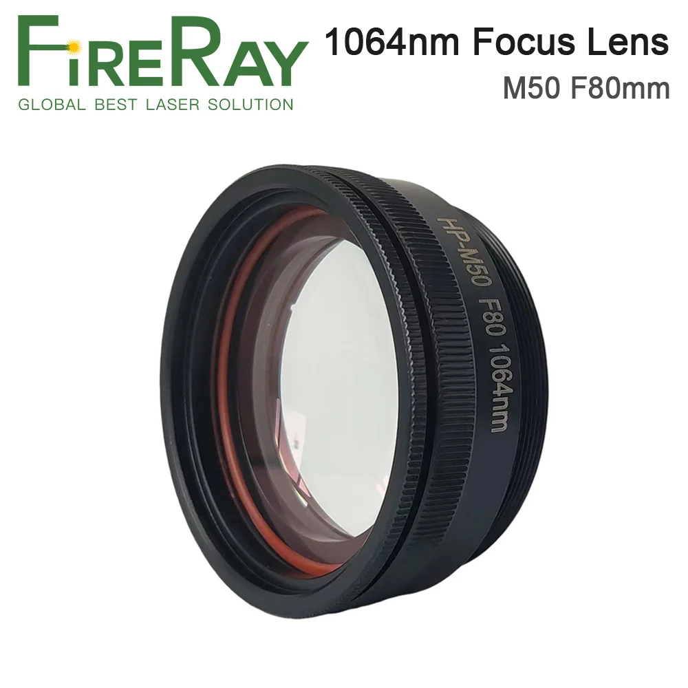 FireRay Laser Focus Lens M46 M50 Combined Screws Focus 100 110 120 150 200mm for YAG Laser Welding Machine