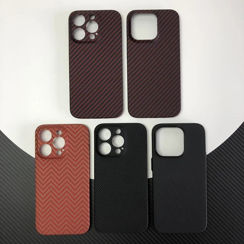 

Black phone case for Apple iPhone 14 Pro ip14pro 14pro 14p Kevlar case real Aramid Carbon Fibe case Geometric lightweight 09-13