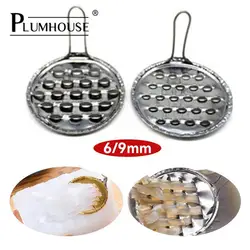 1Pc Praktische Rvs Jelly Schrapen Schraper Roton Macroporeuze Huishoudelijke Jelly Kras Mes Tool Jelly Bean Koude Noodle