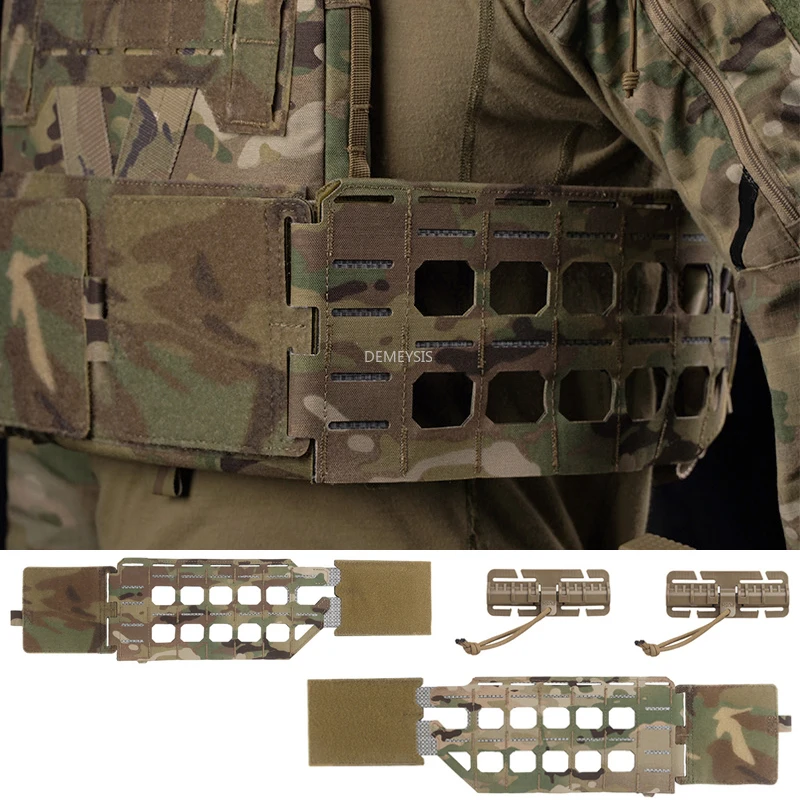 

2 PCS Tactical Vest Buckle Quick Release Molle Side Belt Cummerbund Straps Airsoft Hunting Vest Buckles Set Vests Accessories