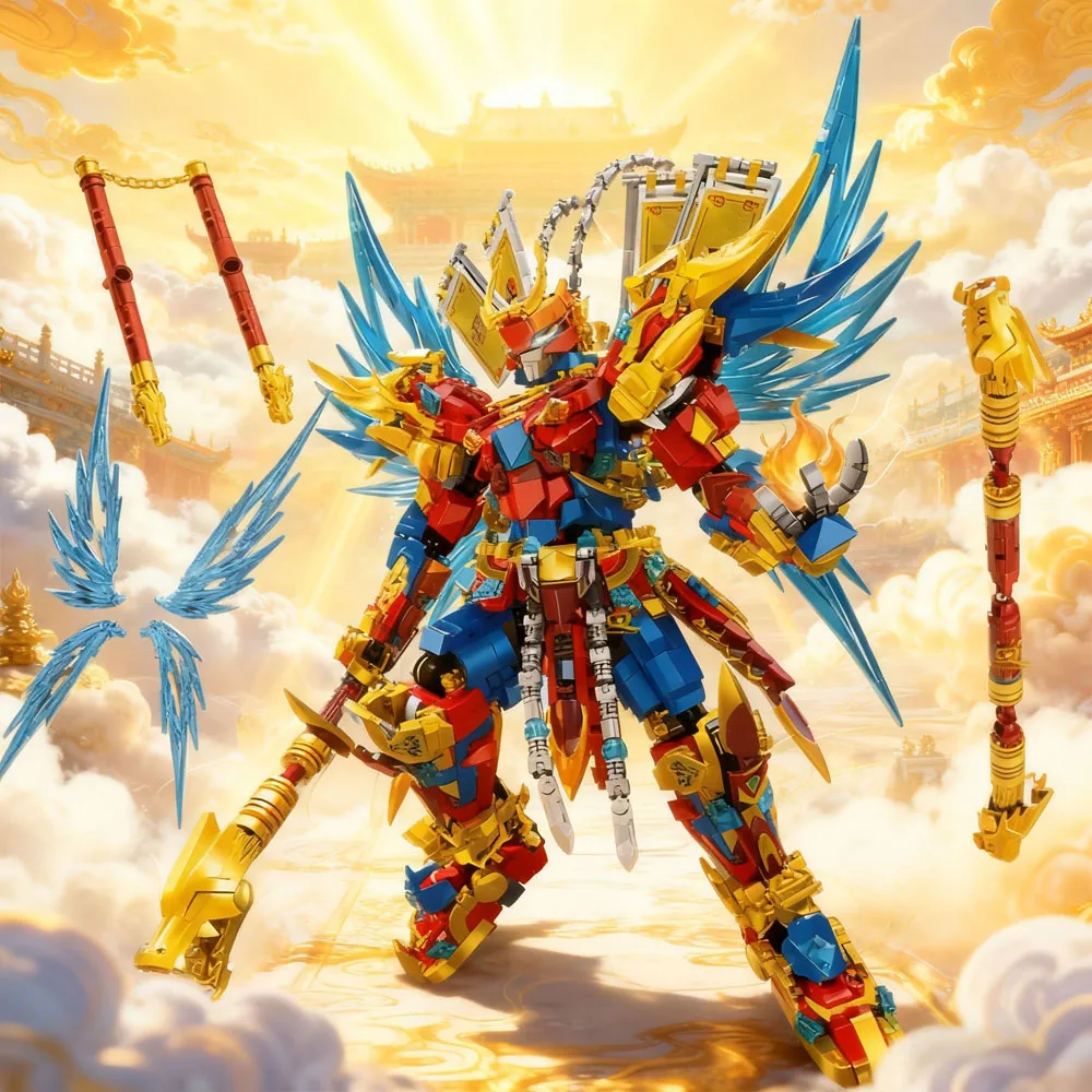 

Great Sage Mecha Robot Educational Building Blocks Toys for Building Blocks Toys Bricks Perfect Birthday Gifts for Friends