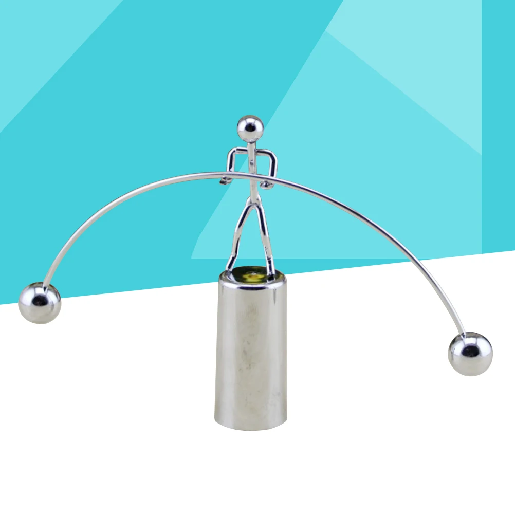 

Small Ornament Steel Home Bar Decoration Smooth Surface Rotate Stainless Steel Person