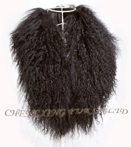 CX-A-52A Women Detachable Mongolian Fur Collar ~Wholesale/OEM/Retail