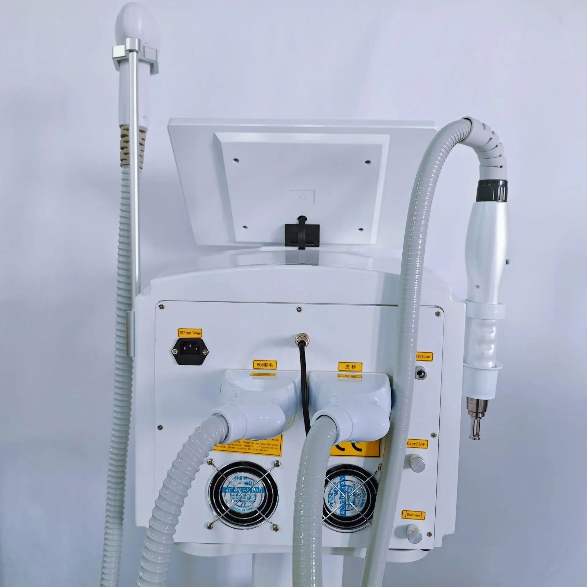 2 In 1 Diode and Nd Yag Laser 755 808 1064nm Hair Removal Machine Portable Picoseconds Laser Tattoo Remover image 3