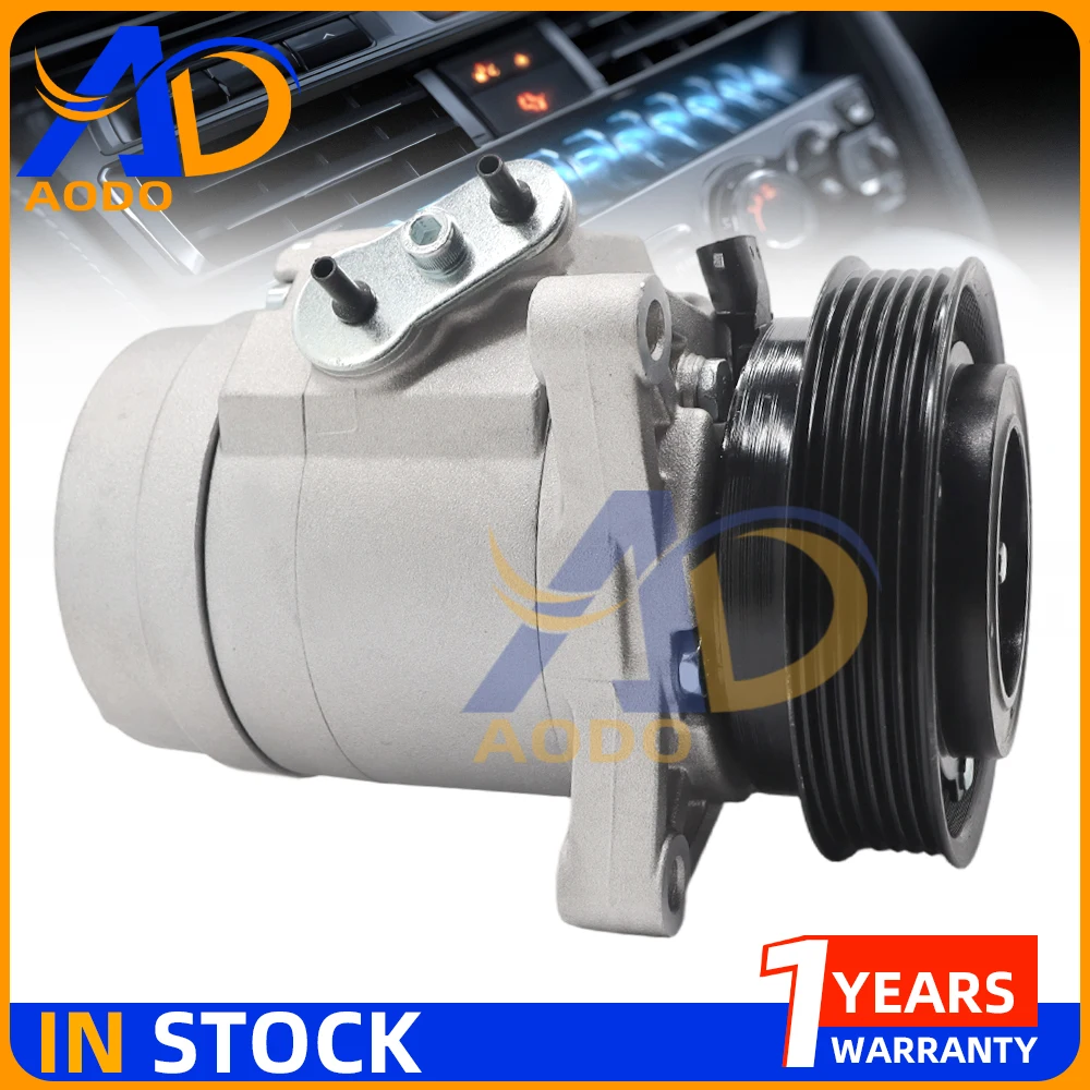 A/C AC Air Conditioning Compressor For 2006-2014 Chevrolet Captiva 2.4L SP17 740331 4813544 4803455 96861885 96609606 6PK