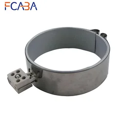 FCABA 60*25mm 220V 140W Stainless Steel Heater Band Mica Heating Element for Injection Molding Machine