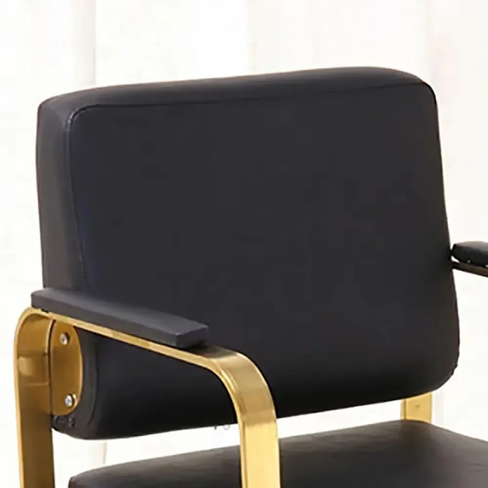 كرسي حلاق حديث بسيط لصالون الشمال كرسي تصفيف الشعر المريح على الموضة أثاث شعر سيلا باربيرو الجمالي #4