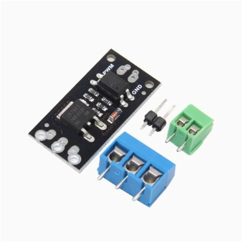 Modul transistor efek bidang MOSFET isolasi modul pengganti relai FR120N LR7843 D4184