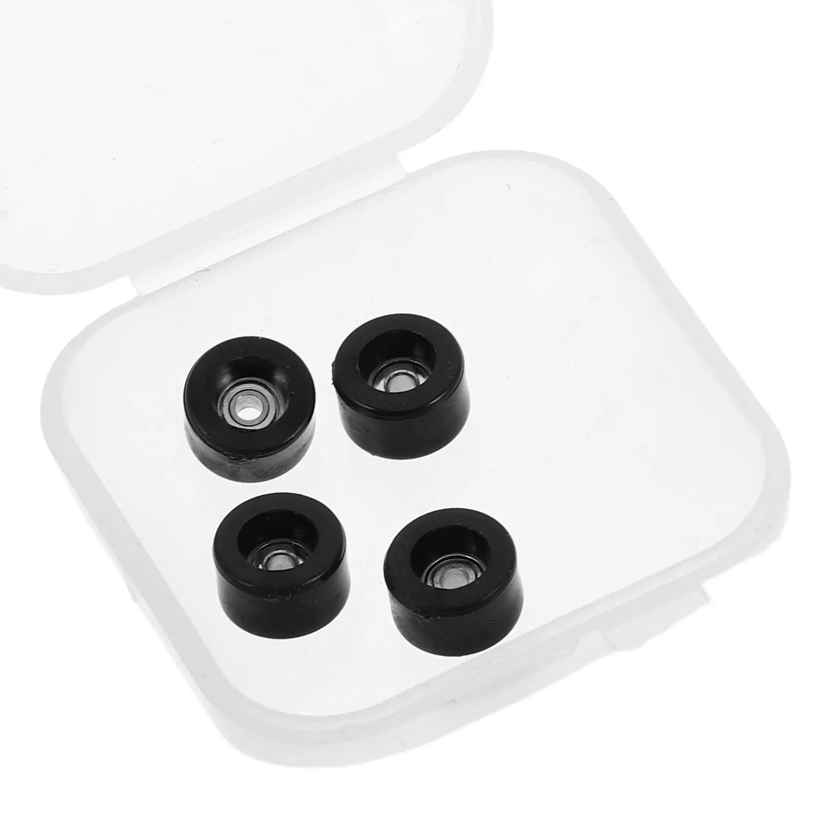 4-teiliges Finger-Skateboard-Rad-Set, Hochgeschwindigkeitslager, einfacher Austausch, Mini-Skateboard-Zubehör, robuste Reparaturteile