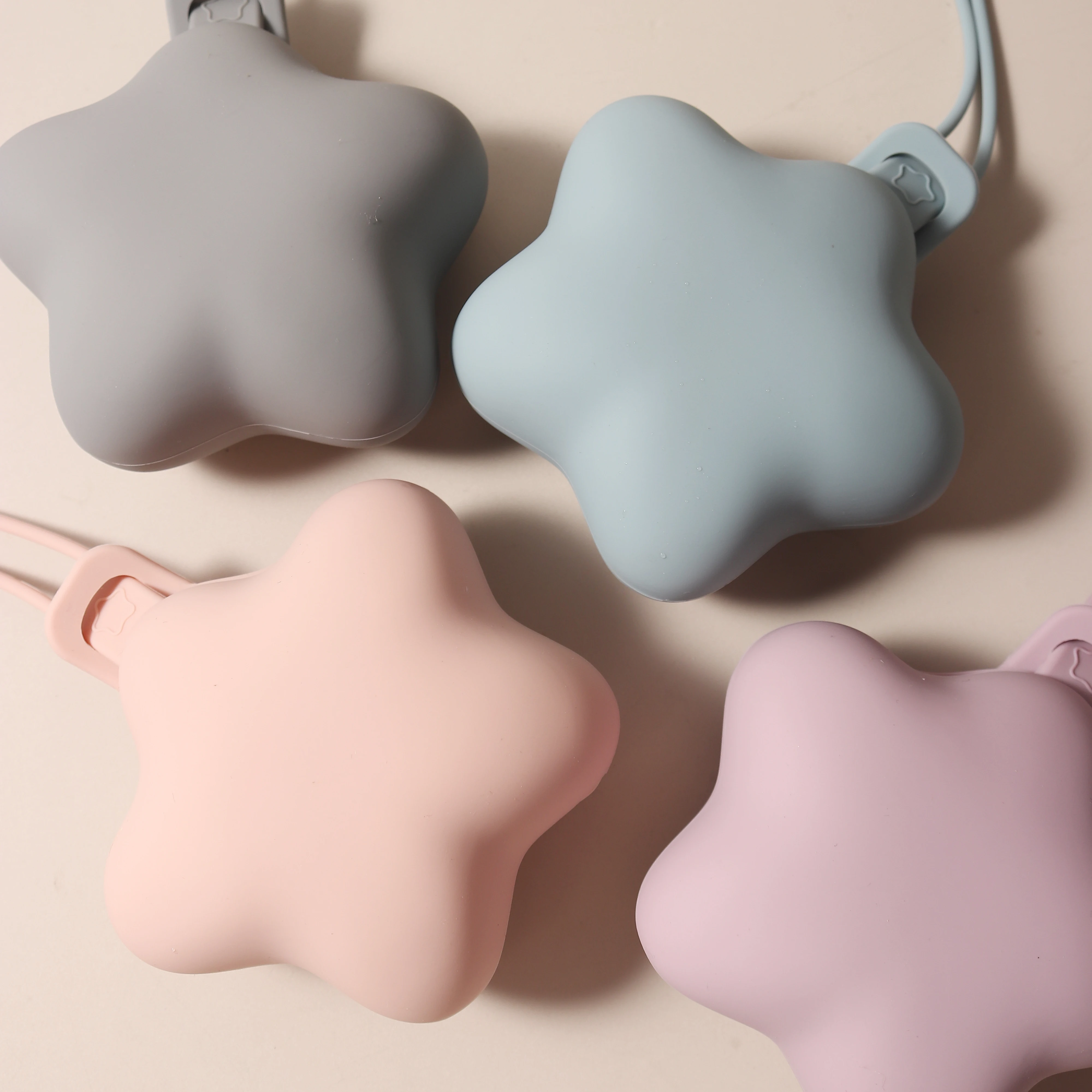 Starfish Shaped Pacifier Case Baby Silicone Storage Bag Star Pacifier Storage Pouch Soother Keeper Pouch