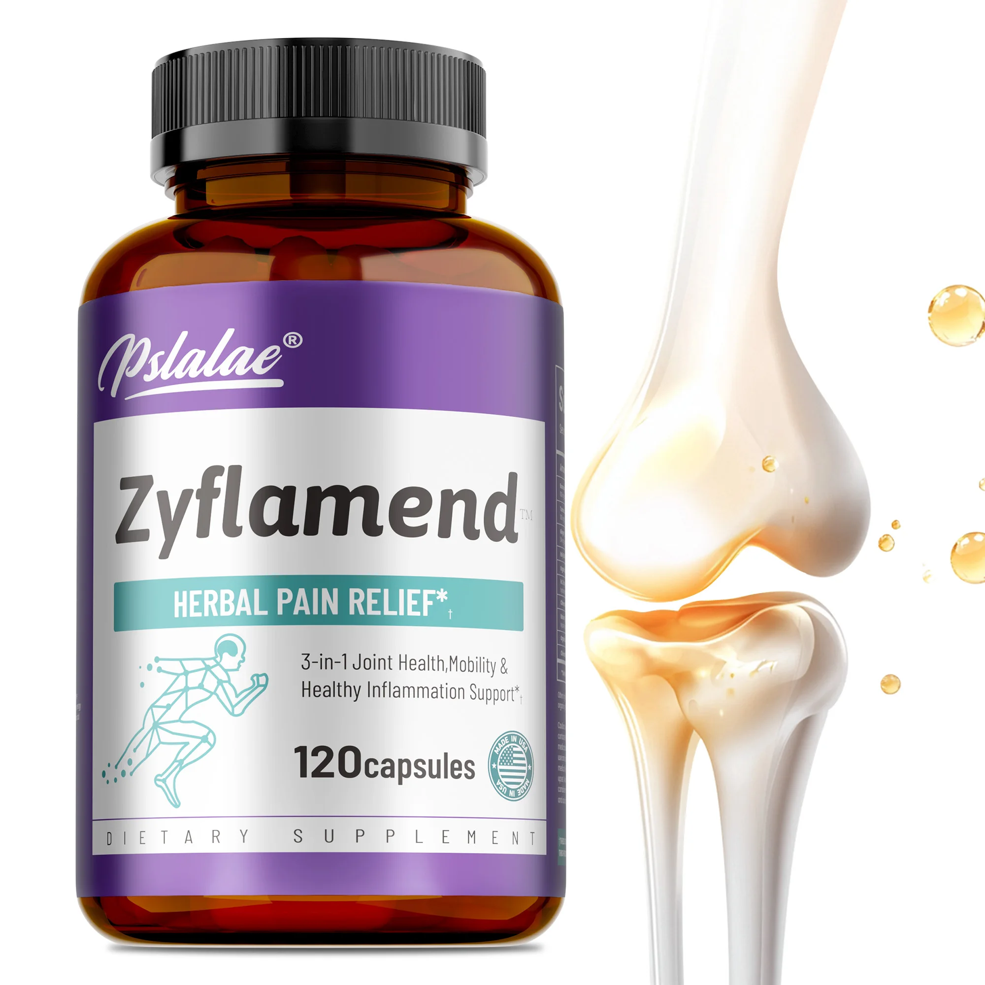 

Zyflamend - Helps Prevent Inflammation, Improve Joint Mobility, Protects Joint Tissue, Herbal Pain Relief, Overall Joint Health