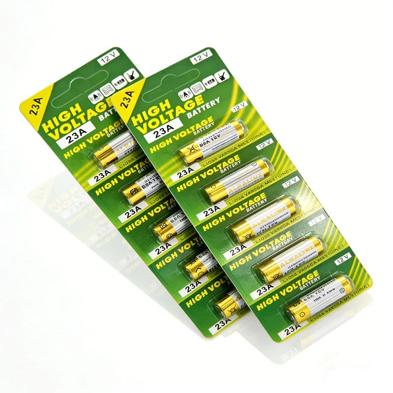 12V 23A 23GA A23S E23A EL12 MN21 V23GA GP23A LRV08 doorbell remote control electric toy battery A23 alkaline battery pack