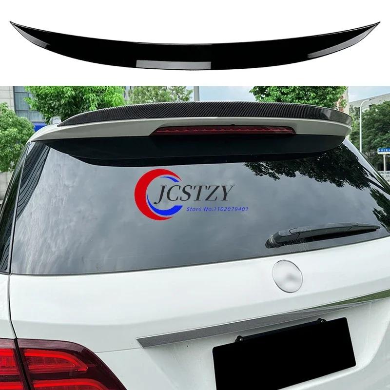 Для Mercedes-Benz W166 GLE W166 ML Class 350 400 450 500 43 63 2012-2018: Задний спойлер-накладка на крышу/багажник, декоративное крыло, накладки на задний спойлер