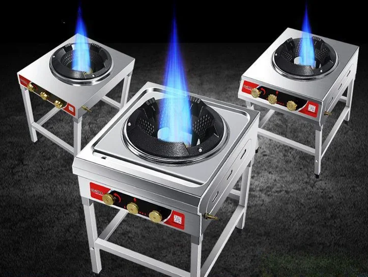 Fierce fire stove commercial high pressure single stove liquefied gas high speed stove flameout protection gas cooker