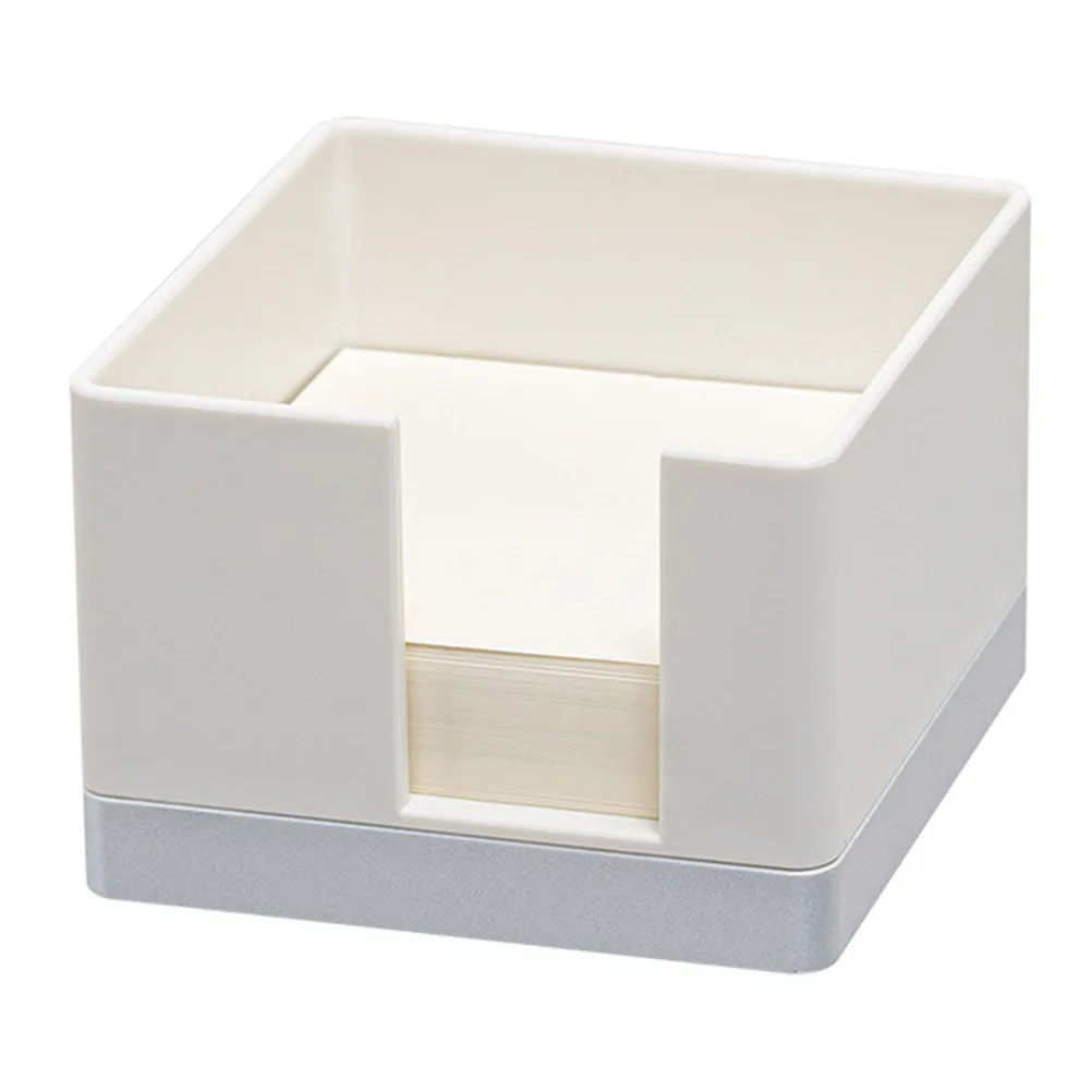 

1Set Memo Pad Desk Dispenser Kit Compact Memo Holder Box for Office Home Study Focus Marking Message Archiving Lightweight