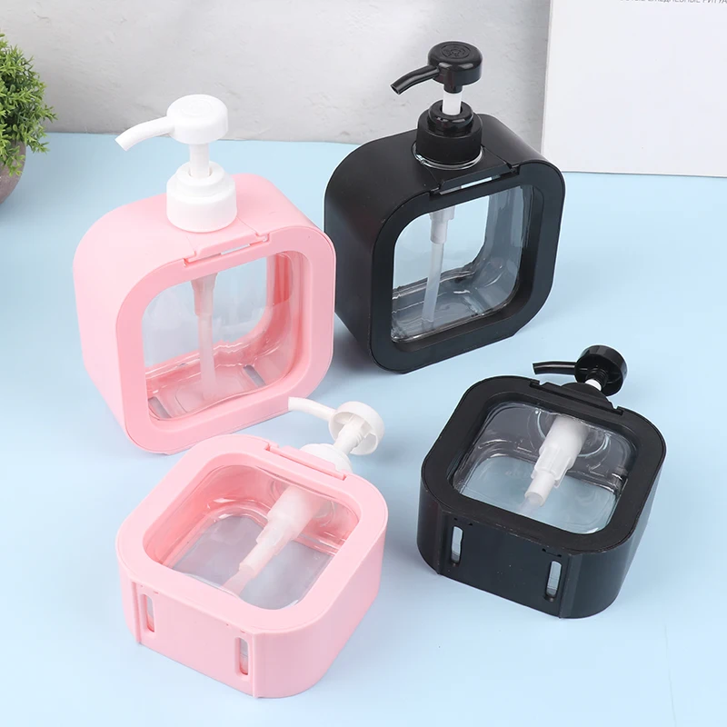 300/500ml Liquid Soap Dispenser Empty Pump Shampoo Bottle Dish Soap Container Bathroom Shower Gel Laundry Liquid Storage Bottle