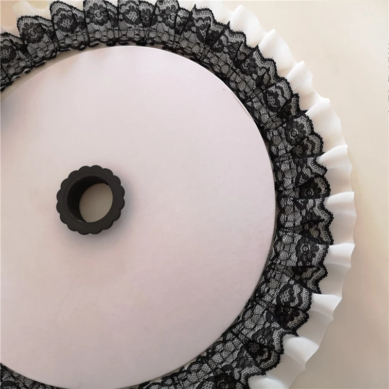 10 Meter/Lot Faltenbündchen-Spitze DIY Spitzenzubehör für Kleidung und Röcke RS24565 – Detail 18