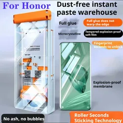Magic 6Pro Roller Second Stickers HonorX40 Curved Screen Protector For Honor V40 X50 GT Magic5 Pro Ceramic Film  Magic 4Pro/3Pro