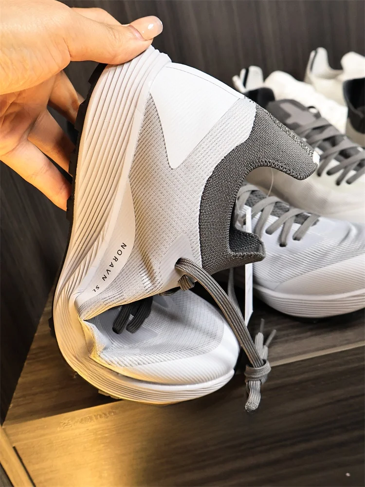 Sapatos Casuais de Moda para Homens, Leves, Sem Costura, Impermeáveis, para Esportes ao Ar Livre, Respirável, Bico Redondo, S...