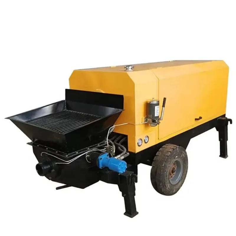 Customize Concrete Pump Diesel Engine High Efficiency 30m3 Capacity 160M Vertical Reach for Sale Turkey Bangladesh Price